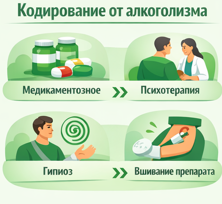 кодирование от алкоголизма в Сестрорецке Санати